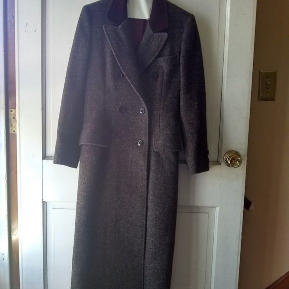 Larry Levine Jackets & Blazers - Vintage Woolen Longcoat